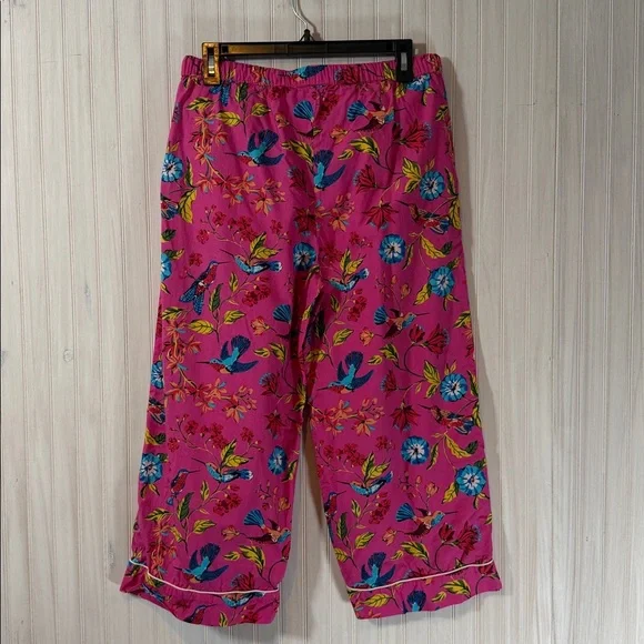 PRINTFRESH HUMMINGBIRD ANKLE PAJAMA PANTS SMALL - Picture 5 of 5
